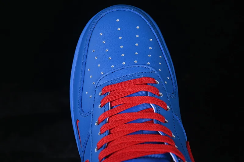 All categories Nk Air Force 1 Air Force series Nk Air Force 1 Low Air Force low top Nike Air Force 1'07 Low Year of the Horse joint blue sea flame red Air Force 1 low top casual sneakers DF0188-128